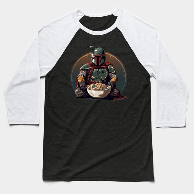 Bounty Hunter Breakfast Baseball T-Shirt by Jason's Finery